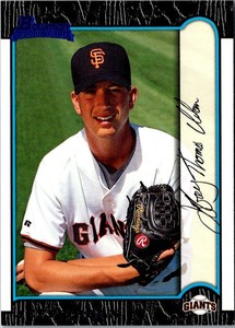 1999 Bowman Jeff Urban #82 San Francisco Giants Baseball Card