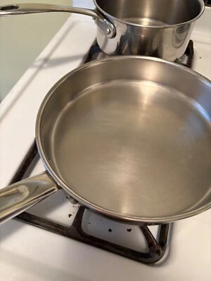 "Sartén Martha Stewart de acero inoxidable de alta resistencia de 10"" - salsas/salteado" Foto 1 de 2