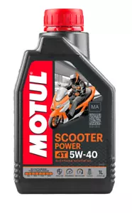Motul Scooter Power 4T 5W-40 MA 1 Liter Motoröl - Bild 1 von 1