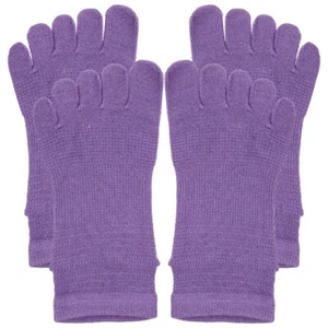 2 Pairs Toe Cotton Women Toe Socks Toe Socks For Women Sports Toe Fitness - Picture 1 of 12