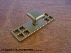 Velvet Gold Marella Craftsman Art Crafts Mission Bungalow Style Knob Pull 25 Box - Picture 1 of 5