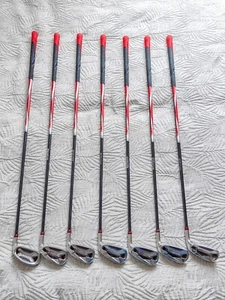 Yonex Nanospeed 3i Irons 5/6/7/8/9-PW+SW Graphite R Flex Golf Pride Grips Japan - Picture 1 of 22