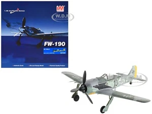 FOCKE-WULF FW 190A-3 AIRCRAFT "WORLD WAR II" 1/48 DIECAST BY HOBBY MASTER HA7429 - Picture 1 of 6