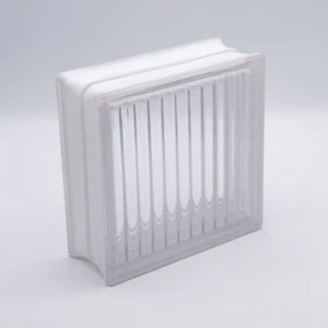 Fuchs Design Glasbausteine Parallel Klar 19x19x8cm - 5 Stück - Bild 1 von 4