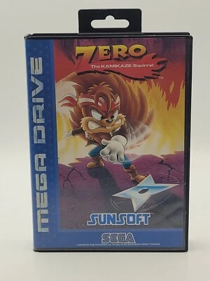Zero the kamikaze Squirrel Sega Mega Drive MD Ohne Anleitung Sunsoft -Sehr Gut- - Bild 1 von 4