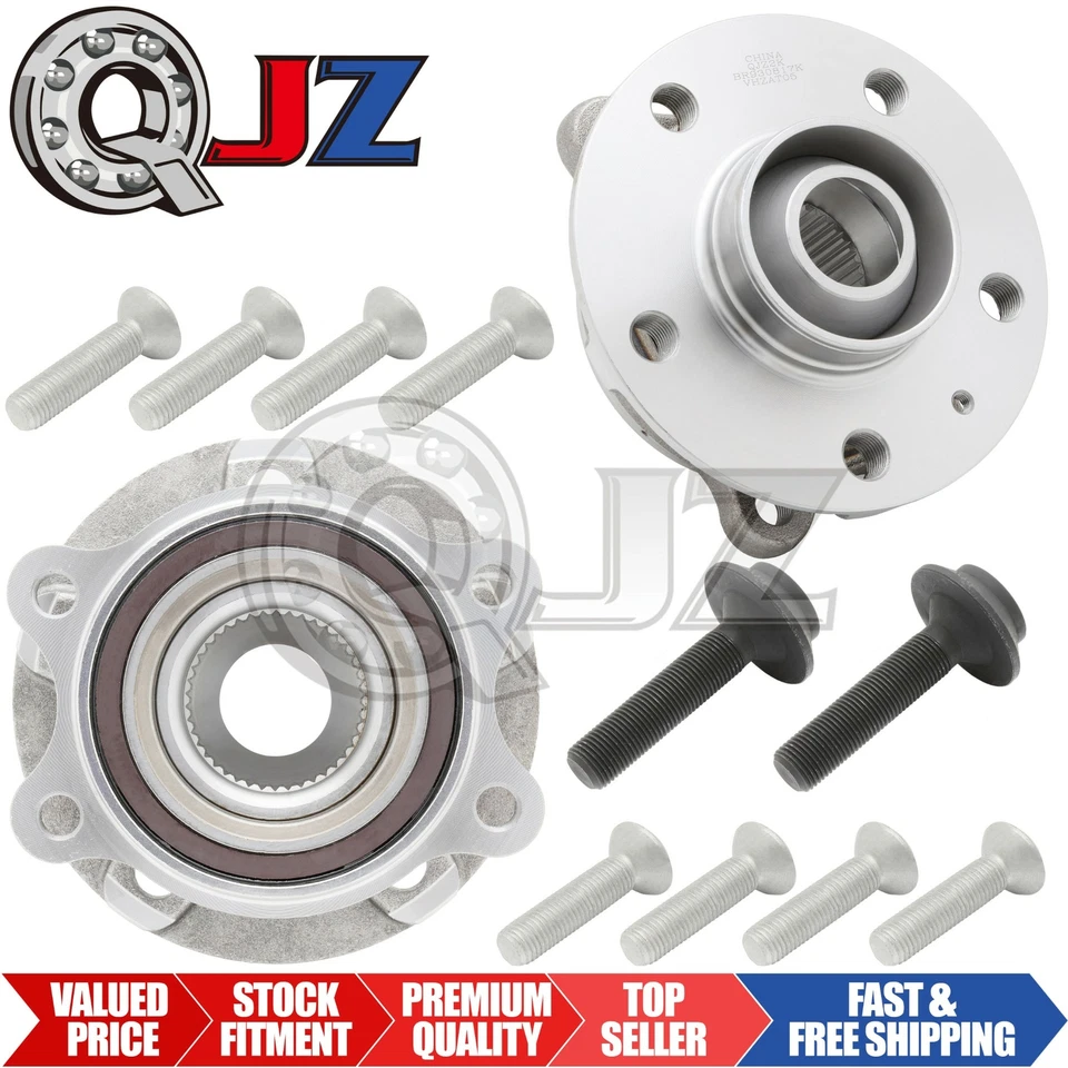 [TRASERO (cantidad 2 piezas)] Conjunto de cubo de rueda para Audi A5 Quattro 2008-2015 AWD cupé 2,0 L Foto 1 de 4