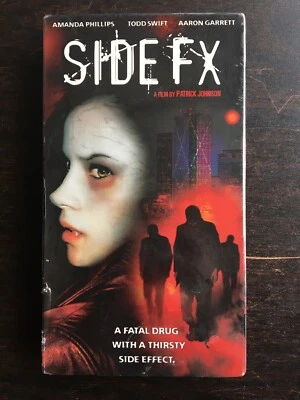 SIDE FX VHS / CreepFX 2005 Horror Cult Vampire - Amber Heard FACTORY SEALED - Image 1 of 4