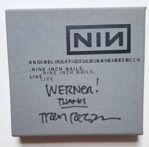 Trent Reznor Nine Inch Nails SIGNED And All That Could Have Been CD JSA LOA NIN - Picture 1 of 5