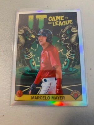 2022 Bowman Chrome Marcelo Mayer It Came to the League Boston Red Sox ICFL-3 - Image 1 of 2