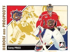 2007-08 In The Game Heroes & Prospects #41 Carey Price