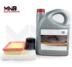 For TOYOTA PRIUS 2016-2020, COROLLA HYBRID 2019+ SERVICE KIT 5L 5W30 ENGINE OIL - Picture 1 of 8
