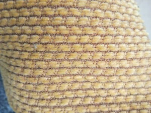 Tessuto seat fabric stoffa ciniglia beige per interni sedili Fiat 128 - Imagen 1 de 2
