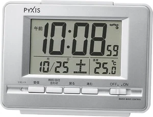 SEIKO Alarm Clock with Thermometer NR535W Japanese 9.0 cm × 12.3 cm × 4.6 cm - Picture 1 of 8