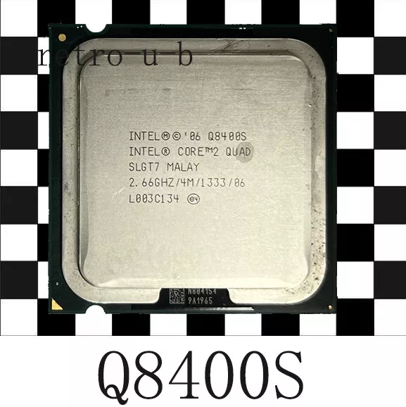 Intel Core 2 Quad Q8400S LGA775 2.66GHz/4M/1333 SLGT7 CPU Processor - Image 1 of 1