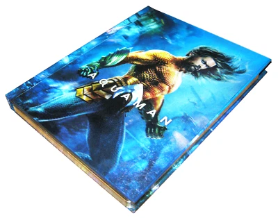 Aquaman - Super Rare Film Book Edition - Lenticular Cover - 4K Ultra HD Blu-Ray - Image 1 of 2