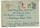 1958 Kiew Russland Ukraine, verbesserte Briefpapier Luftpost nach Pennsuaken NJ