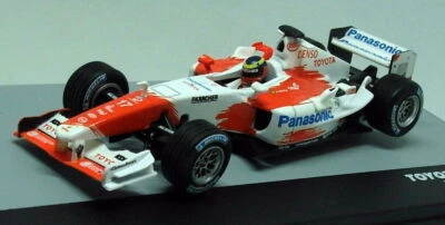 Coche diecast Altaya 1/43 - Toyota TF104B Ricardo Zonta Brasil GP 2004 F1 Foto 1 de 4
