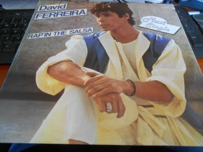 David Ferreira - "Rap'In The Salsa / ( Instrumental)" - WEA 12" Single - Image 1 of 4