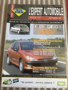 Revue Technique Peugeot 206 1.1 1.4 1.6 2.0 S16 1.9 D 2.0 HDi Xs Xt Xr Dep 1998 - Picture 1 of 20