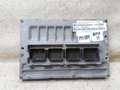 Módulo de control electrónico Motor Computer ECM 04896220AE 02 CHRYSLER CONCORDE 11 Foto 1 de 4