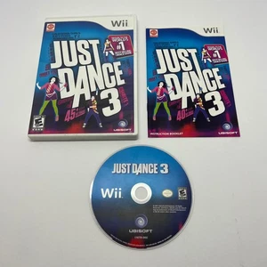 Just Dance 3 Juego Nintendo Wii Completo con Estuche y Manual Probado Dancing Family - Imagen 1 de 3