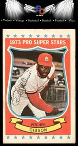 1973 Kellogg's Pro Super Stars #14 Bob Gibson - Picture 1 of 2