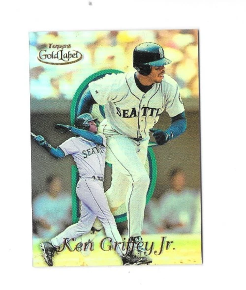 1999 Topps Gold Label Ken Griffey Jr CLASS 2 REFRACTOR - Image 1 of 1