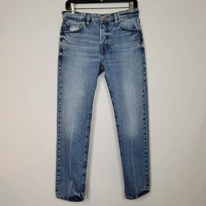 Frame Jeans Le Slouch biologisch abbaubar Größe 24 blau gerades Bein Knopfleiste 29x28,5 - Bild 1 von 13