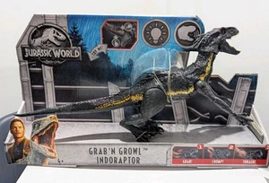 Jurassic World Grab 'n Growl Indoraptor Dinosaur Action Figure NEW 2018 - Picture 1 of 2