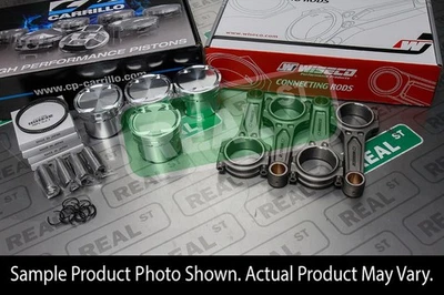 CP Forged Pistons Wiseco Boostline Rods SR20DET 86.5mm 11.0:1 SC7320/NI5364-866 - Image 1 of 4