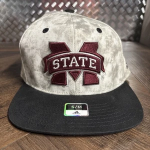 Mississippi State BullDogs Mütze Adidas Flat Billed "Camo" Cap Gr. Small / Medium - Bild 1 von 5