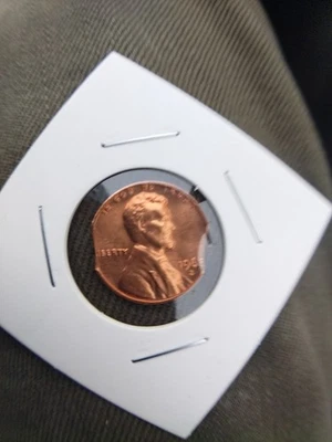 1968 S Lincoln Clipped Planchet Error MS - Image 1 of 4