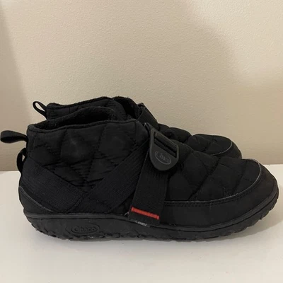 Chaco Ramble Puff Mujer 9 Negro Acolchado Ajustable Cómodo Botines Zapatos Foto 1 de 4