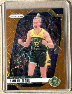 Sami Whitcomb Orange Velocity 2024 Panini Prizm WNBA #88 Seattle Storm - Picture 1 of 2