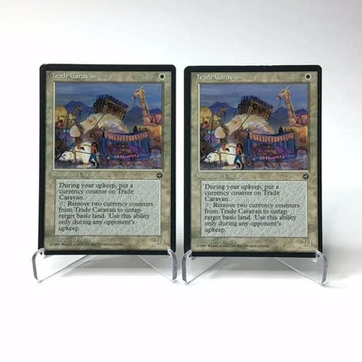 (2) Magic: The Gathering Trade Caravan MTG Homelands Vintage 1995 MP - Image 1 of 2