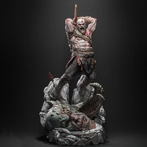 1/24 Resin Figure Model Full Kit Kratos Unpainted Unassembled DIY Toys - Picture 1 of 1
