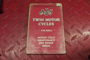 AJS TWIN MOTORCYCLES SERVICE AND REPAIR MANUAL BY F.W.NEILL 6 - Picture 1 of 5