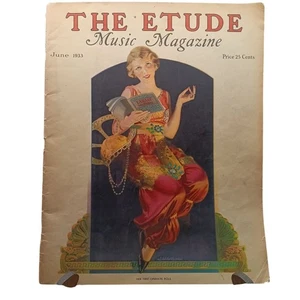 Vintage June 1933 The Etude Music Magazine - Bild 1 von 2