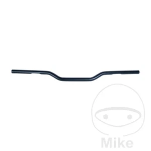 Guidon TRW acier noir 25,4 mm Flyerbar avec encoche pour câble - Photo 1/2