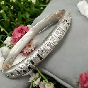 Antique Bracelet 19th century ANTIQUE russian jewelry silver 84 niello carved - Picture 1 of 24