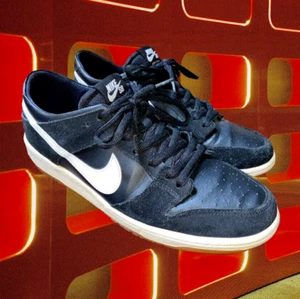2016 NIKE SB ZOOM DUNK LOW PRO SHOES SIZE 13 BLACK WHITE GUM 854866-019 - Picture 1 of 16