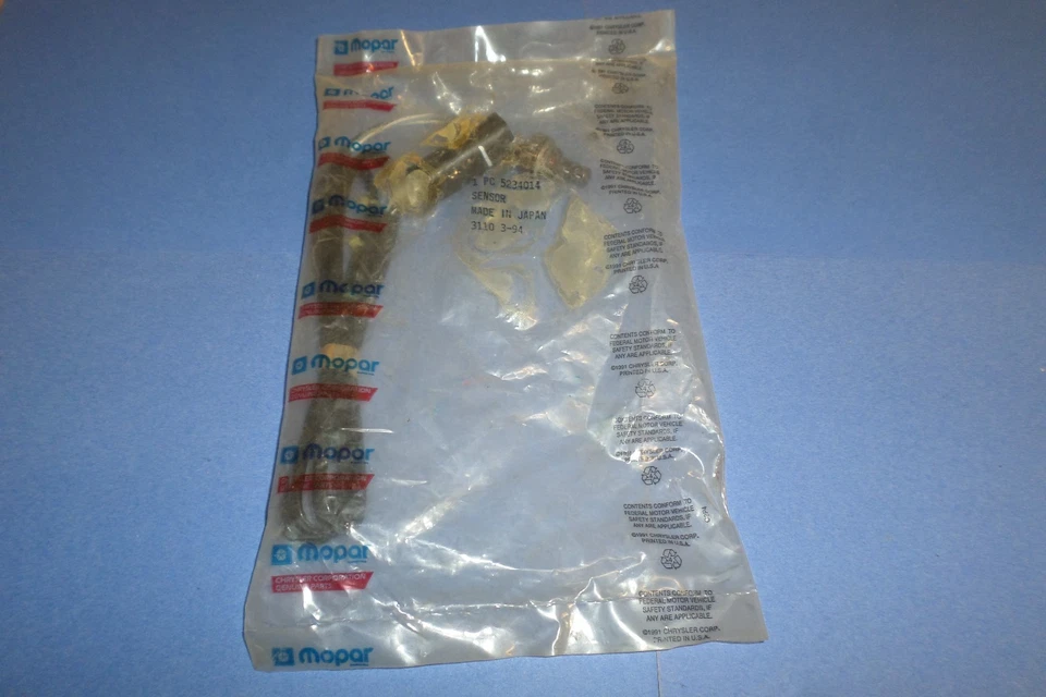 Датчик кислорода O2 для фургона Dodge B150 3,9 новый из старых запасов Mopar 88 89 90 91 5234014 - Изображение 1 из 3