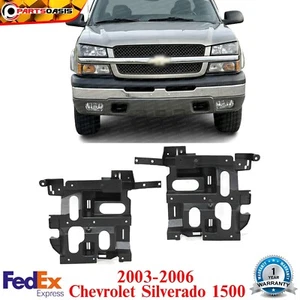 Headlight Brackets Left and Right Side For 2003-2006 Chevrolet Silverado 1500 - Picture 1 of 14