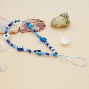 Mobile Phone Chain Devil's Eye Lanyard Mobile Phone Straps Mobile Phone Lanyard - Zdjęcie 1 z 7
