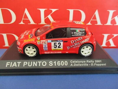 Die cast 1/43 Modellino Auto Fiat Punto S1600 Rally 2001 NO SPECCHI NO VETRO NO - Immagine 1 di 4