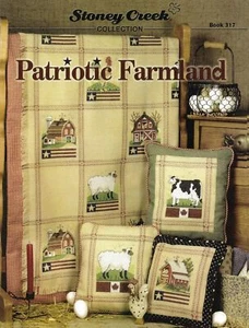 Patriotic Farmland BK317 by Stoney Creek cross stitch pattern - Picture 1 of 1