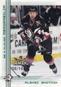 2000-01 BAP Memorabilia All-Star Fantasy Emerald #8 Alexei Zhitnik