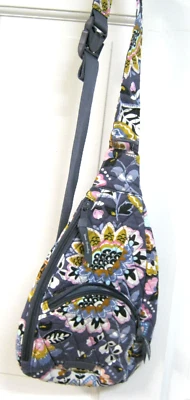 NEW Vera Bradley Small Sling Backpack Charmont Meadow 12.5 x 6 x 1 NWOT - Изображение 1 из 4