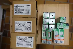 Diverse OSRAM DULUX EL LONGLIFE, Energiesparlampen, Neu und OVP - Bild 1 von 4
