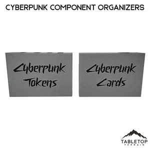 Organizadores de componentes Cyberpunk - terreno de mesa terreno de juego de guerra - Imagen 1 de 8